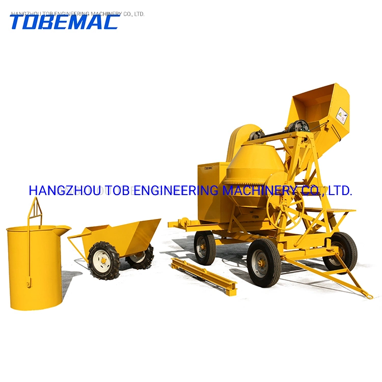 Diesel Concrete Mixer with Lift for Sale