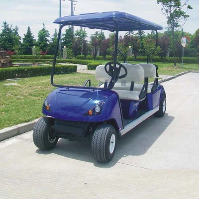 Carro de golf eléctrico de 4 asientos con certificación CE Dg