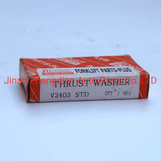 Arandela de empuje para V2403 V2203 Piezas del motor Kubota Carretilla elevadora Weichai Yuchai Xichai Xinchai Cummin Man Beiben Sinotruk HOWO Shacman FAW Piezas de camiones Tractor remolque